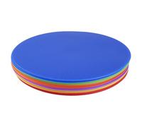 Football Training Marker Plate - Speed Agility Disc Set, Flat Sports Practice Markers | Coordination Enhancement Equipment For Soccer Basketball Running Drills Field Training Performance Exercises