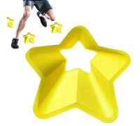 Football Training Markers, Football Disc Cones | Sports Cones Football Cones Markers - Five Pointed Star Cone Markers, Training Cone Marking Disc