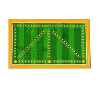 Football Training Mat - Football Step Training Mat | Silent Non Slip Football Train Mats | Football Training Exercise Mats for Gym at