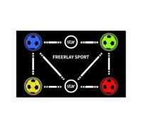 Football Training Mat Football Training Mat Lightweight Dribble for Home Use Starters