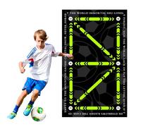 Football Training Mat | Machine Washable To Develop Agility - Training Pad For Football Exercises | Player Professional Athletes Youth Kids StudentApartment