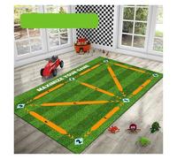 Football Training Mat Non Slip Foldable Indoor Ourdoor Equipment Football Training Mat(Orange-40x60cm)