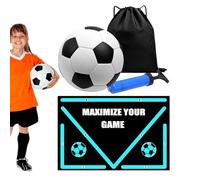 Football Training Mat, Non-Slip Folding Training Equipment, Indoor Football Training Step Mat, for Adults and Athletes, Outdoor Place, Office and Garden for Skill Development