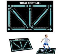 Football Training Mat, Non Slip Football Mastery Mat 60 X 90 Cm Ball Control Mat Dribble Ball Control Training Mat Improve Football Skills Mat for Kids Adults