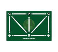 Football Training Mat, Non Slip Football Step Training Mat, Footstep Training Mat, Football Mat Training Children, Agility Training Playing Field Equipment, Soccer Training Equipment For Kids Adults