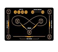 Football Training Mat,Portable Precision Dribbling Board,Stickhandling Pad Training Equipment | for All Ages Soccer Lovers Professionals Enthusiasts Beginners Athletes