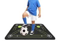 Football Training Mat, Portable Skills Station, Reliable with Shock-Absorption Feature, Non-Slip Athletic, Youth Sports Accessory with Modern Design, Home Product for Indoor and Outdoor