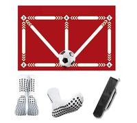 Football Training Mat+Socks+Bag -Soccer Surprise Mastery Skills XL 90x60cm Football Gifts for Boys | Pro Dribble Ball Control & Stress Relief Games for Kids Girls & Teenage | Birthday Christmas Gifts
