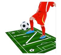 Football Training Mat, Step, Non-Slip Silent Soccer for Improve Speed, Strength Football Training Mat(F 80x120cm)