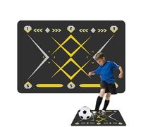 Football Training Mat - Training Pace Ball Mat, Player Practice Mat | Training Mat for Agility, Precision, Skill Development, Portable Football Practice Aid for Indoor and Outdoor Sports
