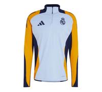 Football Training Top Men's Glow Blue Real Madrid 2024-2025 Soccer Tee T-Shirt