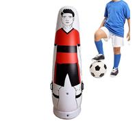 Football Training Wall - Inflatable Portable, Heavy Duty PVC Aid, Durable Blocking Barrier, Oversized Rebound Trainer Solo Drills, Air Filled Soccer Defense | For Adults Professionals And Youth Teen