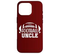 Football Uncle Loud and Proud Uncle Football Greatest Fan Case for iPhone 16 Pro