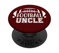 Football Uncle Loud and Proud Uncle Football Greatest Fan PopSockets Adhesive PopGrip