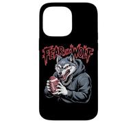 Football Wolf Fear the Wolf American Football Match Day Case for iPhone 14 Pro Max