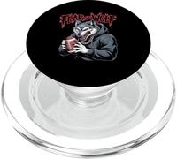 Football Wolf Fear the Wolf American Football Match Day PopSockets PopGrip for MagSafe