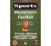 Football Word Puzzles (Medium Difficulty): The perfect companion for fans looking to test their knowledge of the game's mechanics and storied history. (Sport Related Puzzles)