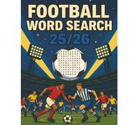 Football Word Search 25/26: English League, European Competition, International Competition And Much More | Word Search Book For Kids | Teens or Adults | Gifts For Football Mad Fans