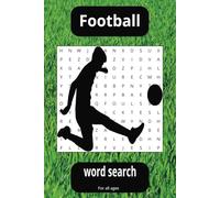 Football Word Search: Football, skills and techniques theme| 6 x 9 inches, 110 pages | 50+puzzles ... Gift for vacation, holiday and free times