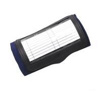 Football Wristbands for Plays Quarterback Playbook Holder Elastic Fit Athletic Gear Training Aid Unisex 17x10.8cm(Navy Blue)