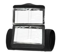 Football Wristbands For Tackle Touch Football Wrist Bnad Quarterback Play Wristbands With 2 Clear Window Quarterback Gear