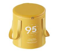 Footer Folding Portable Soaker - Non-Slidable Bucket, Travel Bath | Cleaning Cleaning Docupaggio Curnation Care Care, Compact Therapeutic Contraction with Designo Design