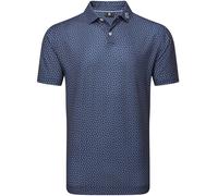 FOOTJOY 2025 BOUNCE PRINT PIQUE GOLF POLO SHIRT / ALL COLOURS @ 35% OFF RRP