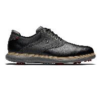 FOOTJOY 2025 FJ TRADITIONS 57904 GOLF SHOES - BLACK - Wide , 10 UK