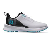 FOOTJOY 2025 FUEL 45042 JUNIOR GOLF SHOES - WHITE / BLACK / BLUE - Junior 5 UK