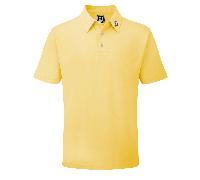 FOOTJOY 2025 PRODRY STRETCH PIQUE GOLF POLO SHIRT - Yellow - 91839 , XL