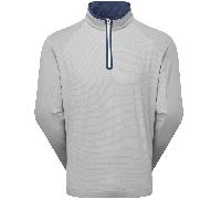 FOOTJOY 2025 TEMPO SERIES MIXED TEXTURE CHILL-OUT PULLOVER 34120 - GREY