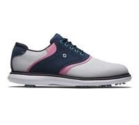 FOOTJOY 2025 TRADITIONS ENERGY 57959 GOLF SHOES - WHITE / NAVY / PINK