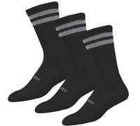 FOOTJOY 2026 COMFORTSOF GOLF CREW SOCKS 11504 - BLACK (3 PACK)