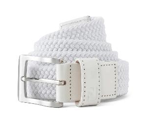 FOOTJOY 2026 ESSENTIAL STRETCH GOLF BELT 69491 - WHITE