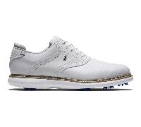 FOOTJOY 2026 FJ TRADITIONS 57903 GOLF SHOES - WHITE +FREE GIFT