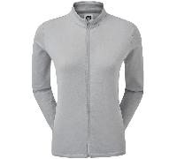 FOOTJOY 2026 FULL ZIP LADIES GOLF MIDLAYER 88505 - HEATHER GREY