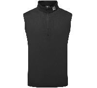 FOOTJOY 2026 HALF ZIP GOLF VEST 34145 - BLACK