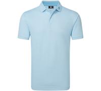 FOOTJOY 2026 SCALLOP GEO PIQUE GOLF POLO SHIRT 39239 - BLUE REEF