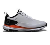 FOOTJOY 2026 TOUR RIVAL 56970 GOLF SHOES - WHITE / BLACK / ORANGE +FREE SHOE BAG