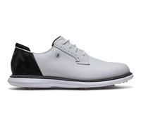 FOOTJOY 2026 TRADITIONS BLUCHER 57979 GOLF SHOES - WHITE / BLACK +FREE GIFT