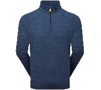 FOOTJOY 2026 WAVE JACQUARD CHILL-OUT PULLOVER 34104 - NAVY