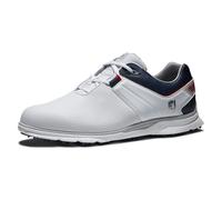 FootJoy 53074080M Men's Pro l SL Golf Shoe, 8 UK Medium, White/Navy/Red