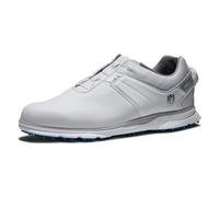 FootJoy 53078085M Men's Pro l SL Boa Golf Shoe, 8.5 UK Medium, White/Grey