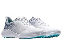 FootJoy 95767050M Women's Flex Golf Shoe, 5 UK Medium, White/Grey