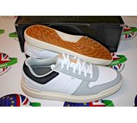 Footjoy Contour Casual Golf Shoes White/Grey/Black/Gum UK Size 8.5 Medium