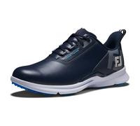 FootJoy Men's Fuel Waterproof Spikeless Golf Shoes, Mens, Navy/white/blue, 7, Regular | American Golf