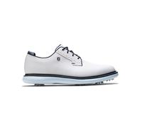 FOOTJOY 2025 TRADITIONS BLUCHER 57972 GOLF SHOES - WHITE / SKY BLUE / CAMO - 10 UK