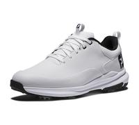 FootJoy Men's FJ Tour Rival Golf Shoe, White/White/Black, 9.5 UK