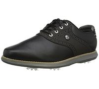FootJoy FJ Traditions Women's Golf Shoes, Size UK 5 Medium, Black