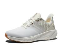 FootJoy Flex Women's Golf Shoe, White/Beige/Beige, 4.5 UK